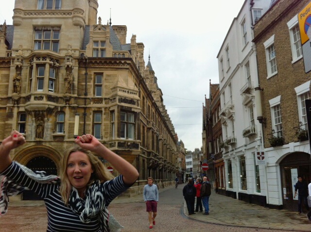 Dancing in the streets of Cambridge