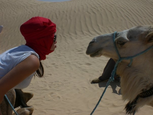 Sleeping in the Sahara Desert