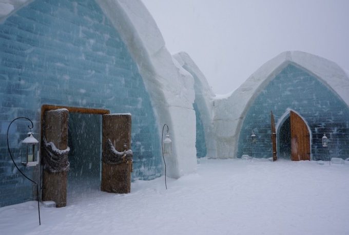 The Ice Hotel in Quebec City