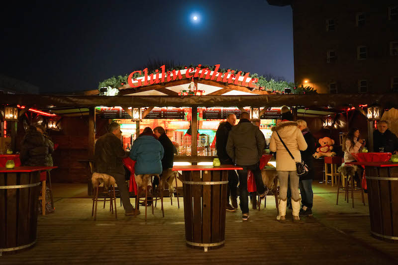 Gluhwein in Germany Christmas Market