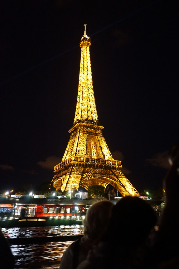 Eiffel Tower at night