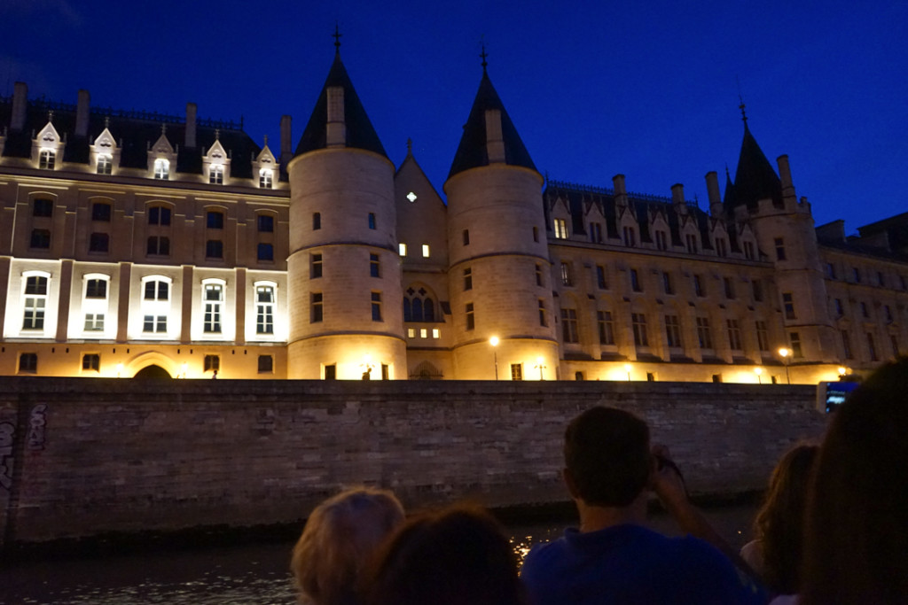 Eiffel Tower at night on the GetYourGuide tour