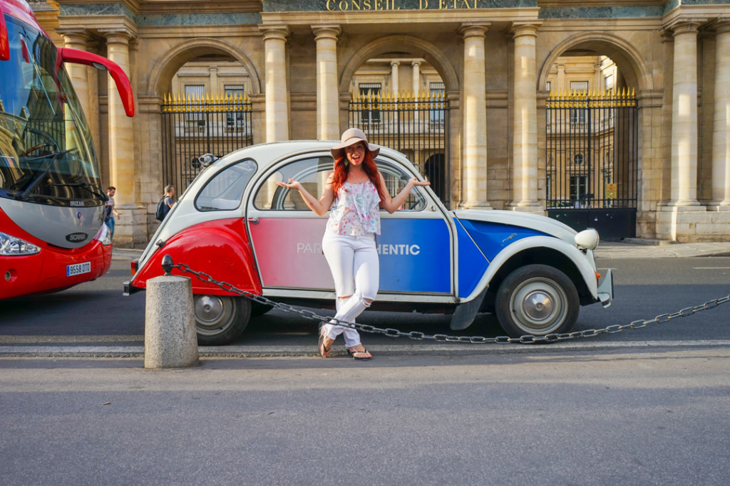 Paris: Illuminations in a Vintage Citroen 2CV with GetYourGuide