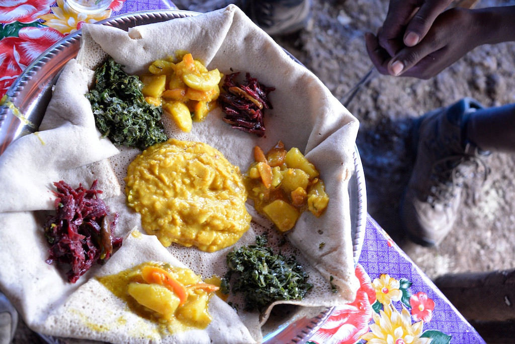 Ethiopian injera