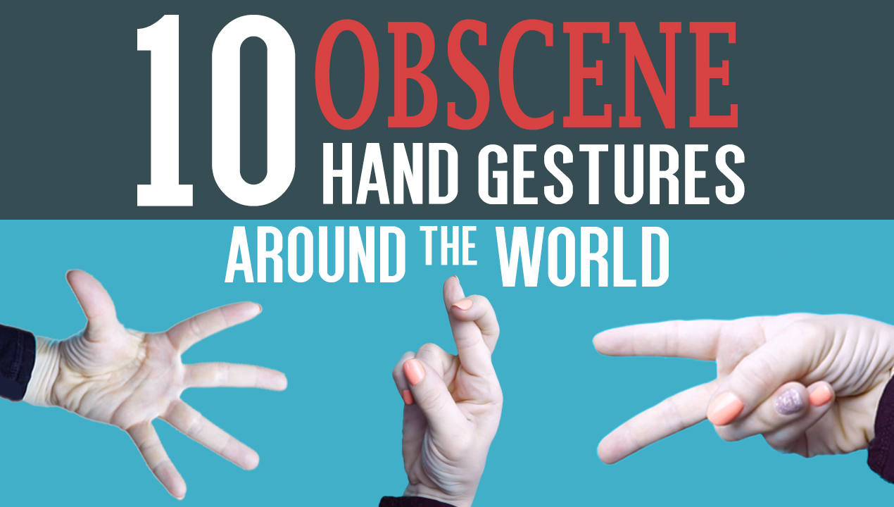 obscene italian hand gestures