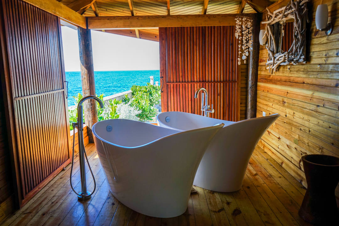 Spa Tub with View