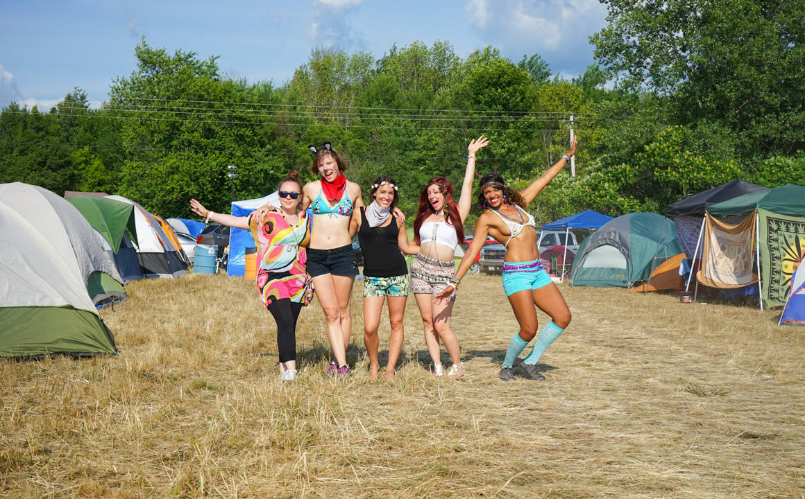 Electric Forest Festival Girls