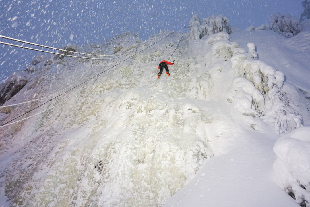 Ice Climbing Finland