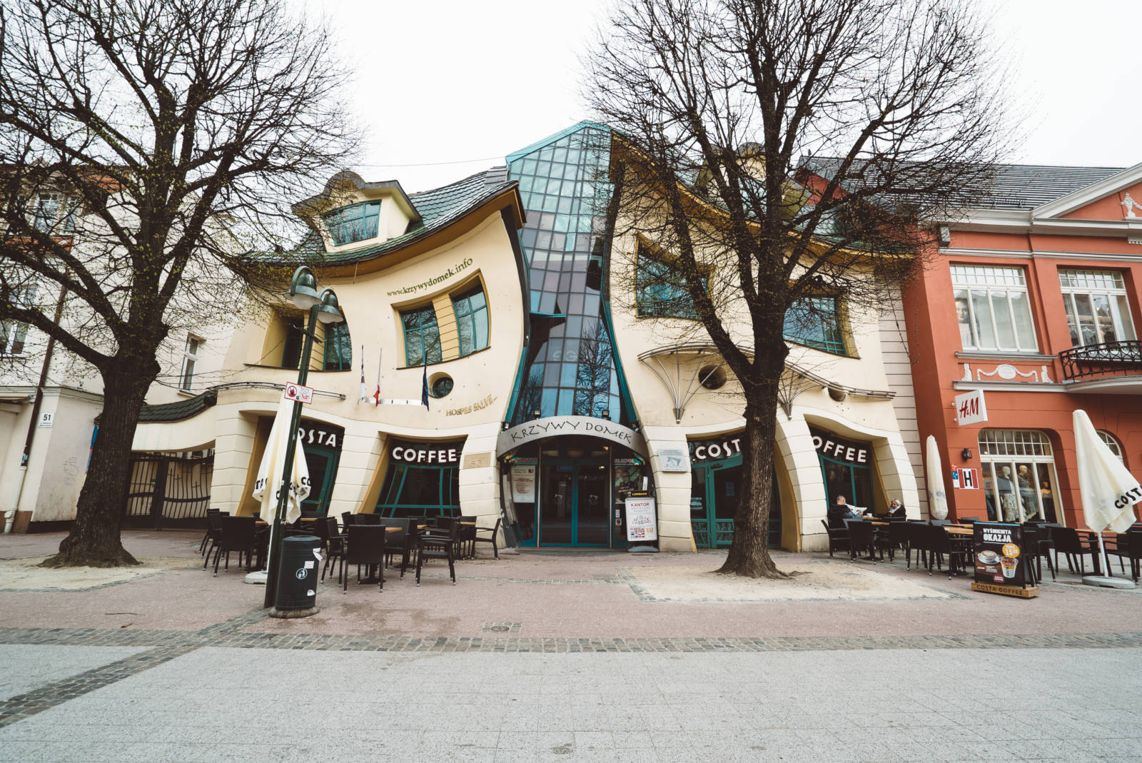 Cricked House in Sopot Poland