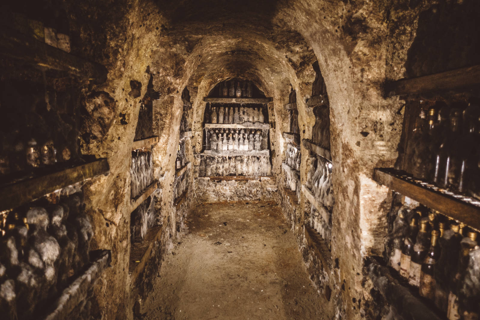 Undergound Wine Cellar Tokaj Slovakia