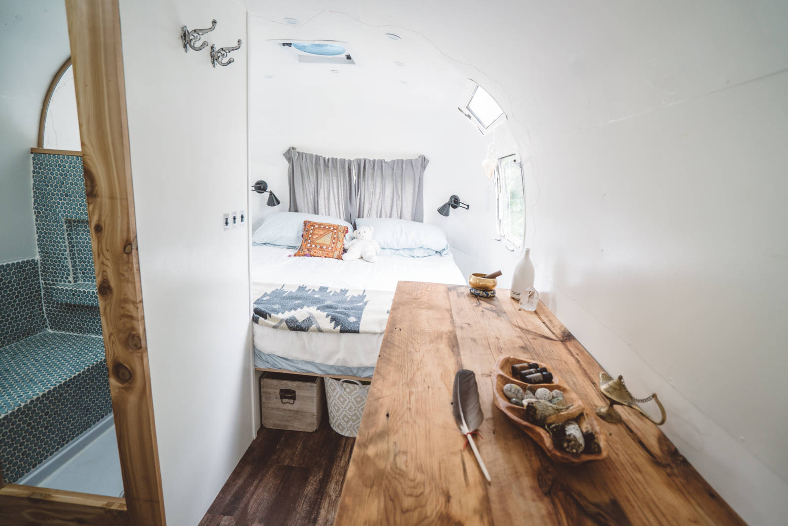 Airstream Renovation Reveal Before and After