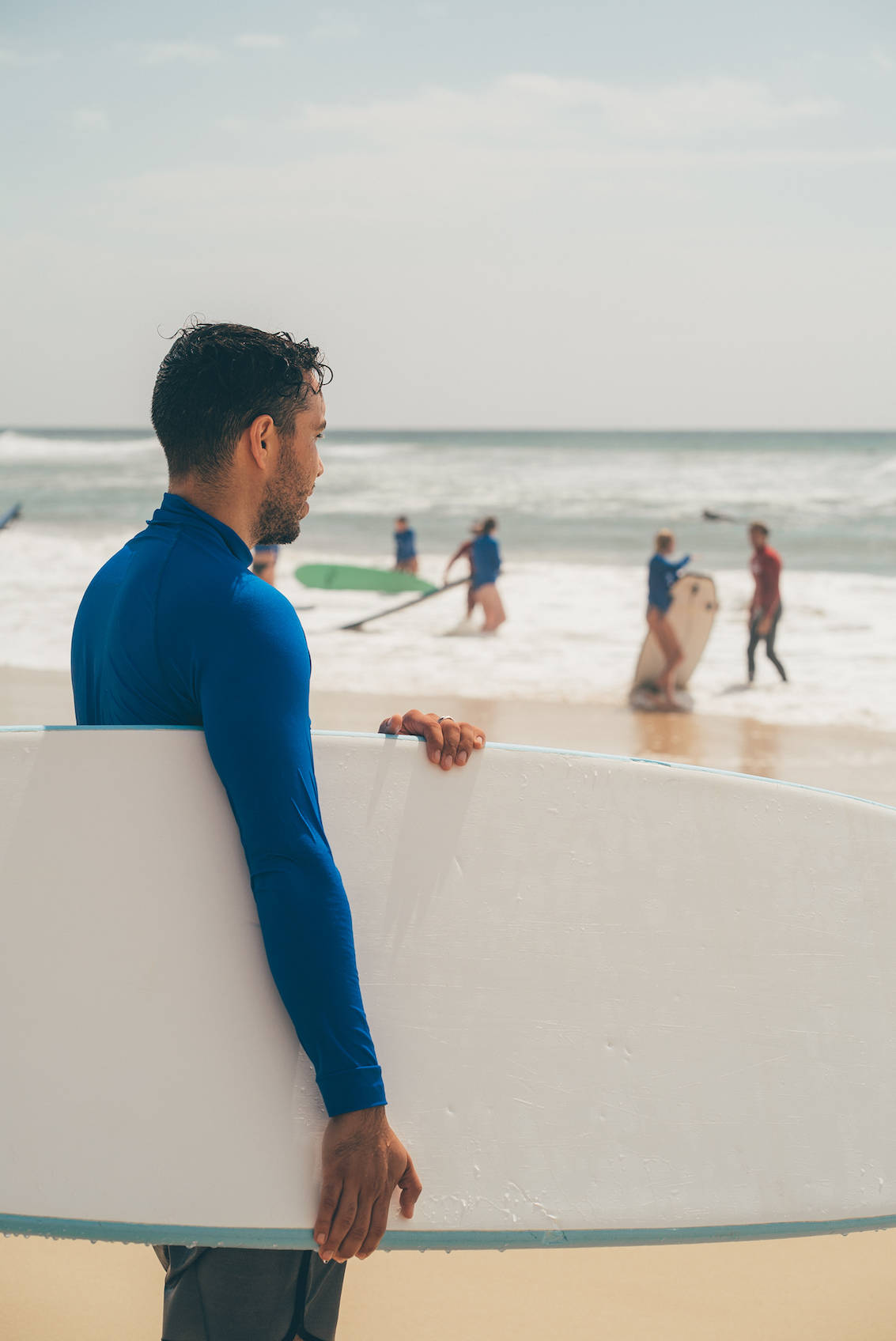 Surfing in Surfers Paradise Australia