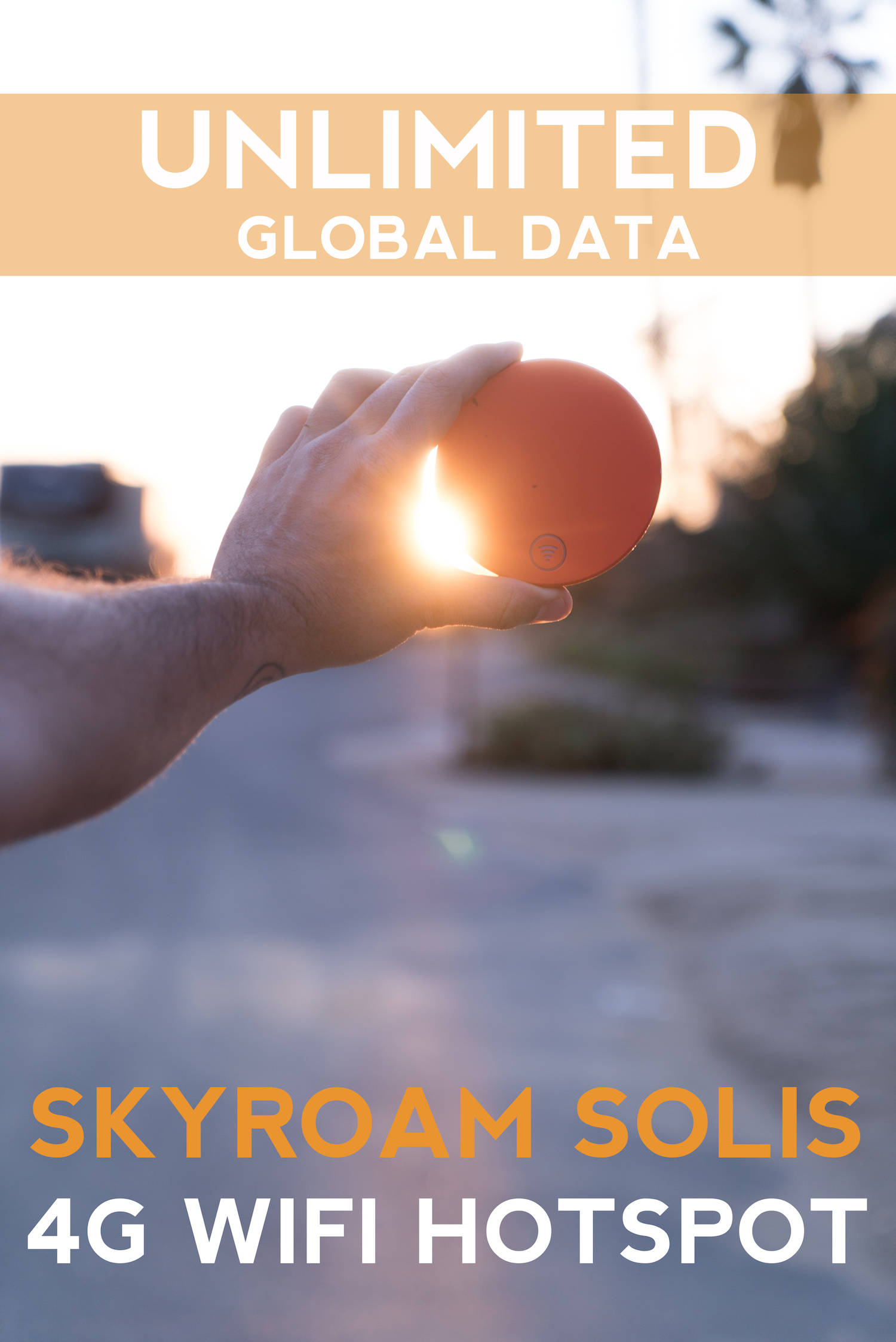 connect skyroam solis to satellite phone