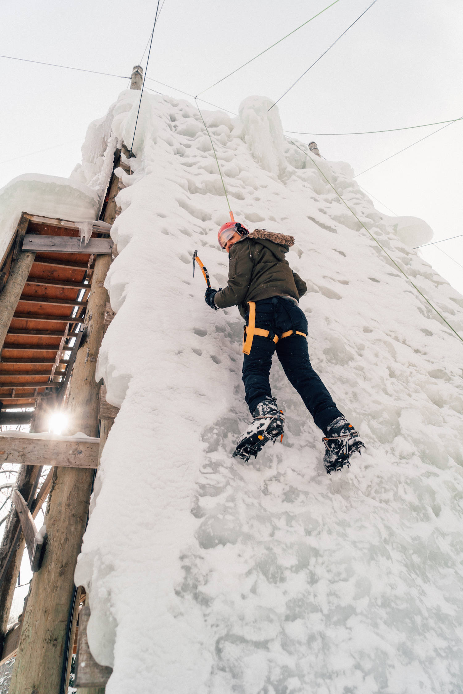 Ice Climbing in Ontario