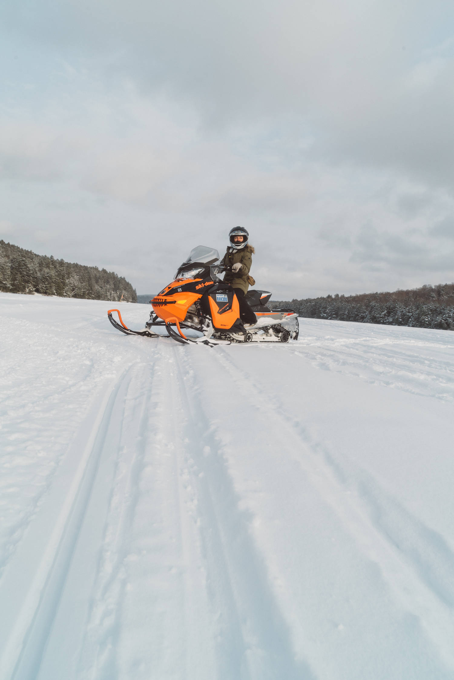 Snowmobiling in Ontario