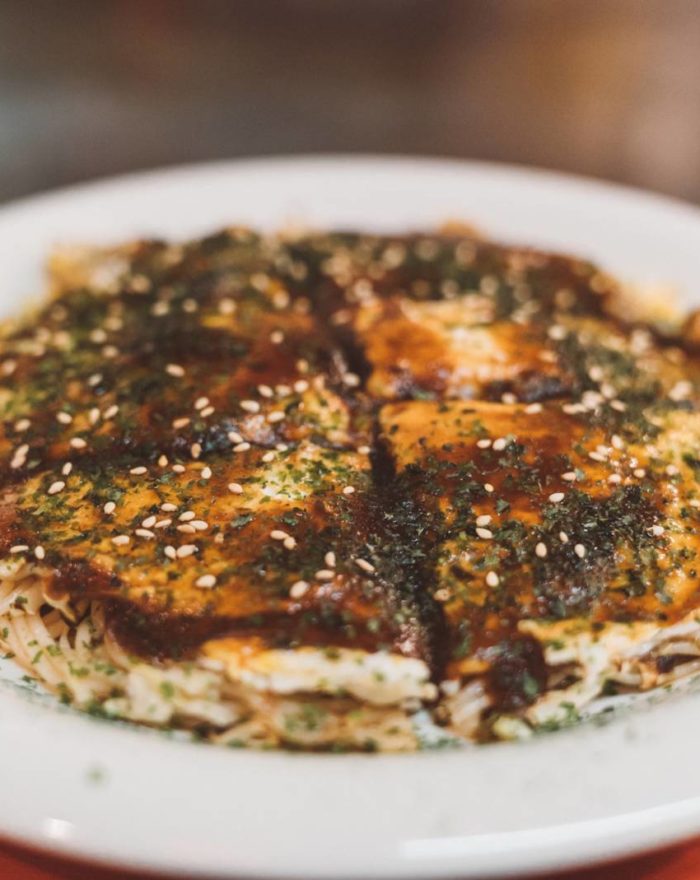 Best okonomiyaki Japan food