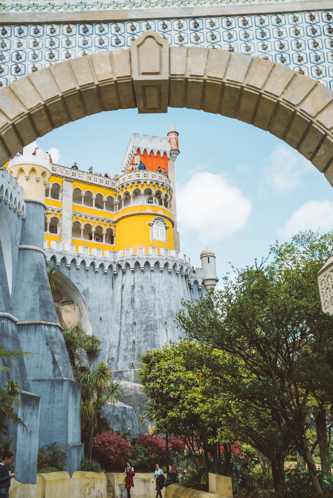 Visiting Pena Palace Portugal