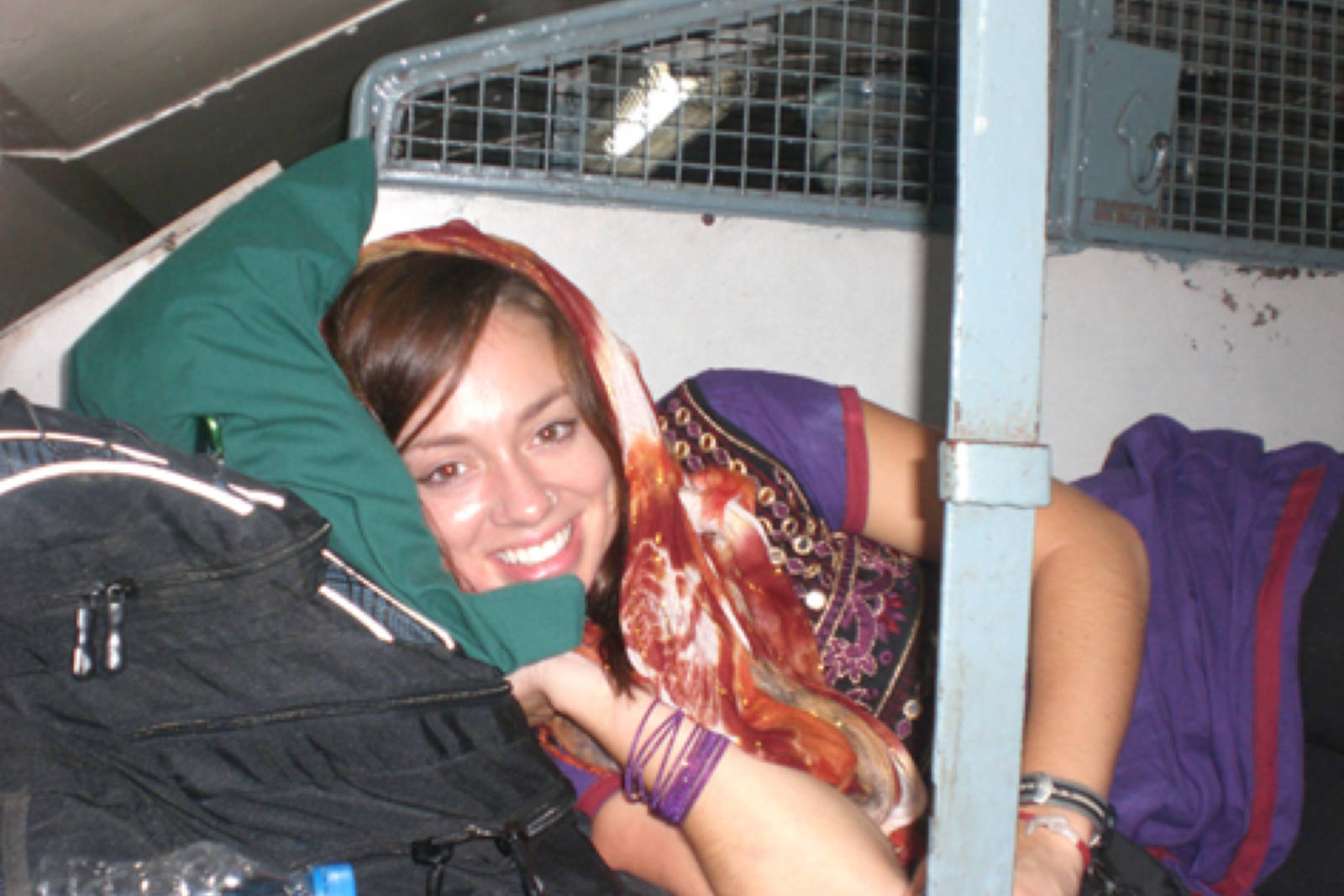 Indian train sleeper class