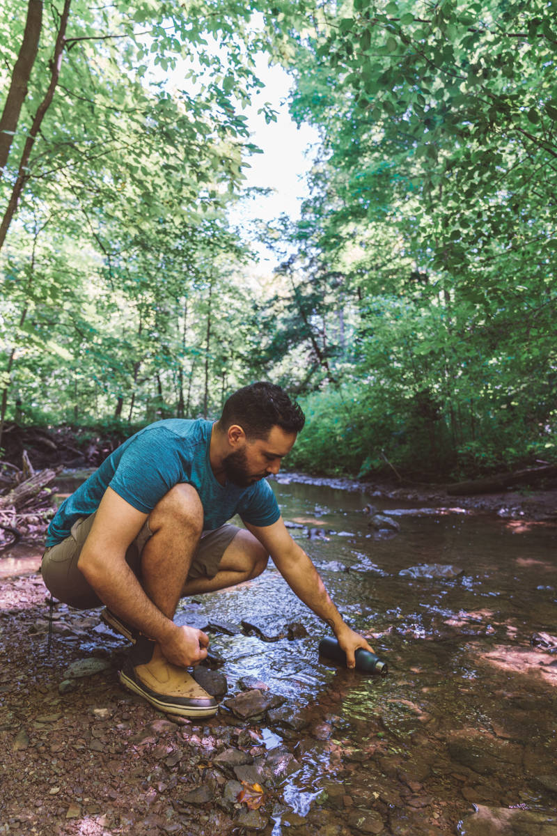 Larq self cleaning water bottle