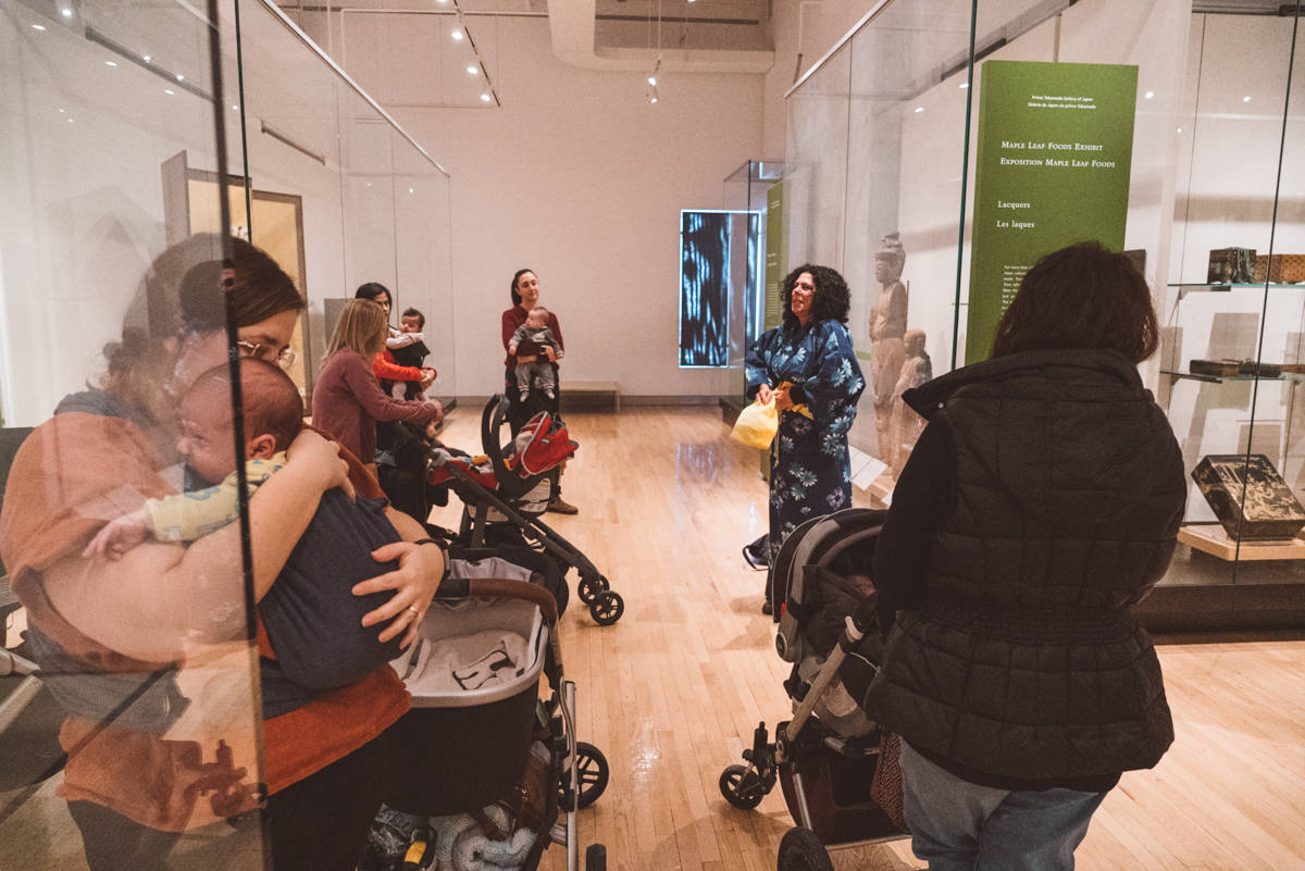 Royal Ontario Museum Baby & Me Stroller Tour