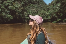Boat ride down the Amazon River