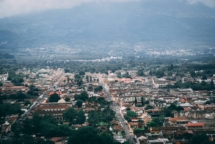 Morning views in Antigua, Guatemala.