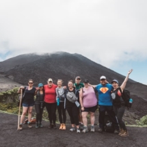At the top of Pacaya Volcano in Guatemala. At the top of Pacaya Volcano in Guatemala.
