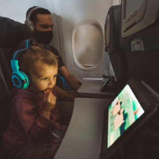 how to survive flying with a toddler