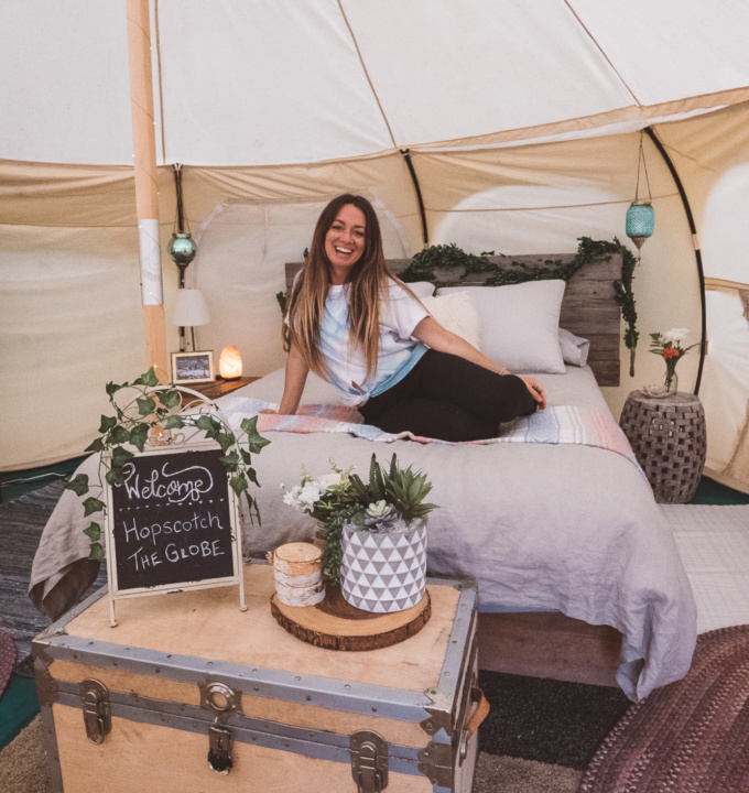 Legendary Festival Grounds Turned Into Airbnb Glamping Getaway