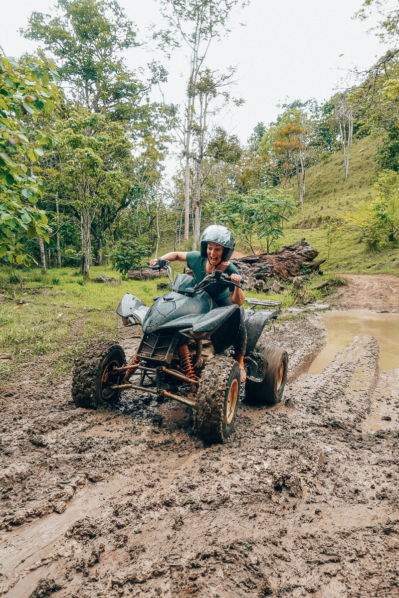 Feel like a kid again on this Costa Rica tour through the jungle on the back of an ATV.