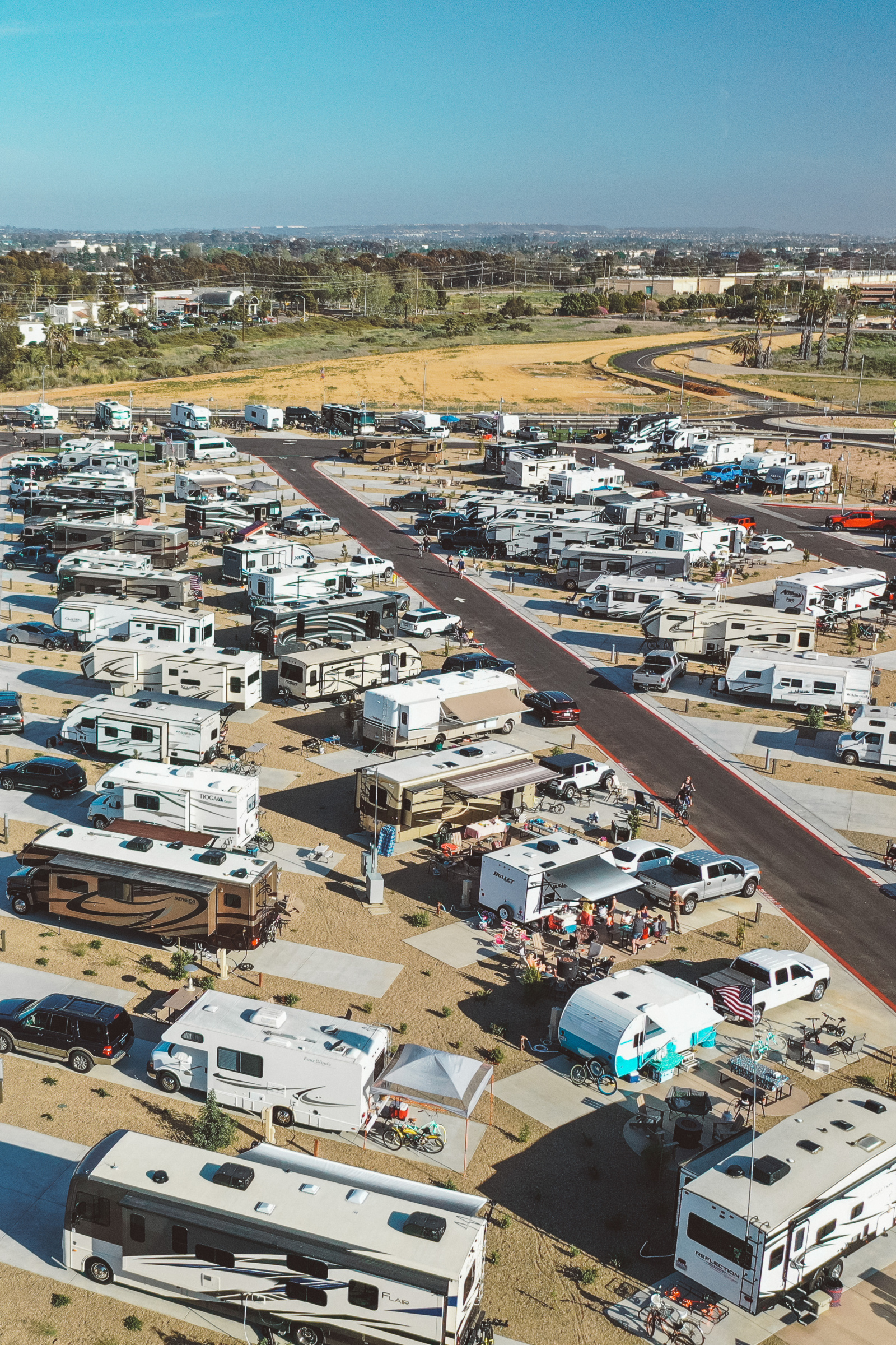 rv trip up california coast